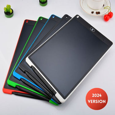 LCD-schilderbord | 2-in-1 teken- en schrijfhulp 8,5 & 12 inch – Creatieve vrijheid zonder rommel 0